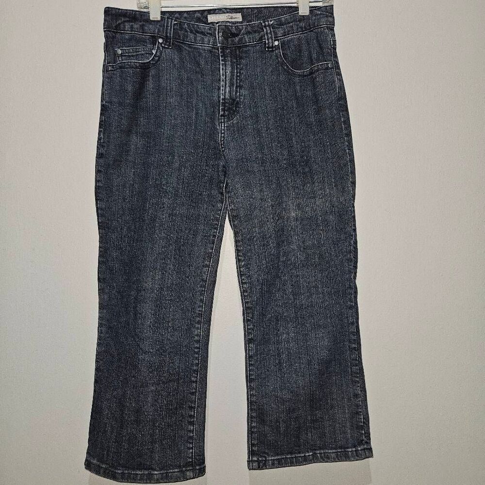 Chico's Platinum Jeans Size 1 Excellent Condition